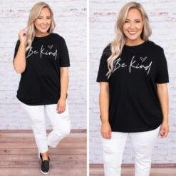Share Kindness Tee, Black -Deals Swish Tex Store 1.10 5 7af48585 72b2 4c04 9328 7ec6e4e0f9ca