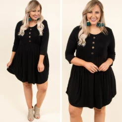 On My Terms Dress, Black -Deals Swish Tex Store 1.14 18