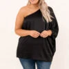 Skip The Business Top, Black -Deals Swish Tex Store 10 20 17799