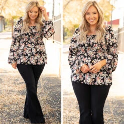 Busy Night Out Blouse, Black-Taupe -Deals Swish Tex Store 10 30d5bc48 00a7 4bc5 9376 c7b9f5b2a6c7