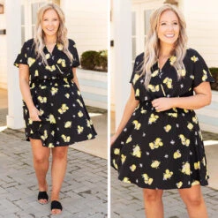 Squeeze The Day Dress, Black -Deals Swish Tex Store 11 682323ba e574 4b51 a54e 2a8b3649dffb