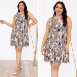 Graceful Song Dress, Gray -Deals Swish Tex Store 11 80cbf804 c312 4a20 8cb6 232091184ac4