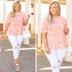 Wish I Knew You Top, Coral 13 Wish I Knew You Top, Coral -Deals Swish Tex Store 11 84c695f9 761e 4bf5 ab49 33b652ec661e