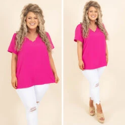 Looking For Love Top, Fuchsia -Deals Swish Tex Store 11 9272f821 d212 47e5 b37d 337e6e757e44