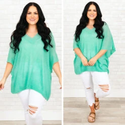Nothing But Beauty Top, Mint -Deals Swish Tex Store 11 cd60b55b 9585 40a9 a367 a0bcab9f2ca4