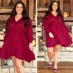 Strawberry Fields Dress, Burgundy -Deals Swish Tex Store 11 de5b25b8 0808 42da a6fc 0436842e7a4c