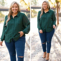 Today Was A Fairytale Top, Hunter Green -Deals Swish Tex Store 12 85445446 ee72 4c17 8c59 2e33c3ca05f1