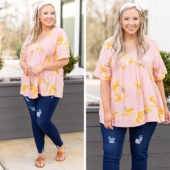 Sweet Comfort Top, Dusty Pink -Deals Swish Tex Store 13 34d7573f 6811 4c42 8524 df33a78c06b3