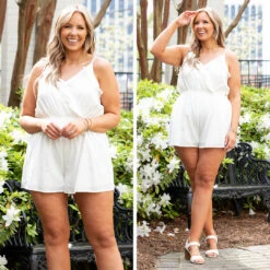 Sizzle And Fizzle Romper, Off White -Deals Swish Tex Store 13 8c28e1b4 5c15 45f7 a1e1 816662d4bf9a