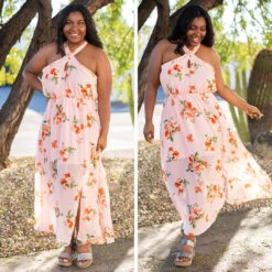 Wherever I Can Dance Dress, Peach -Deals Swish Tex Store 13 dc3c37f0 818f 4402 b73f fb2c49e9c4dd