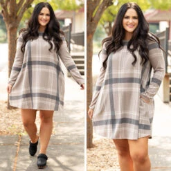 Things Will Get Better Dress, Oatmeal -Deals Swish Tex Store 16 93492423 d8f8 4c6b 8955 73cf9defa3b6