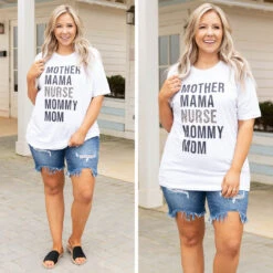 Nothing I Can't Handle Tee, White -Deals Swish Tex Store 17 414a7286 4ea9 4868 8094 711738a5a507