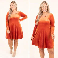 Pretty And Poised Dress, Orange -Deals Swish Tex Store 19 a86b33ce 06af 421e 9964 de88df127539