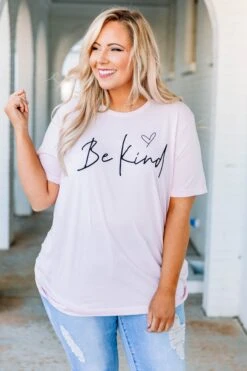 Share Kindness Tee, Pink