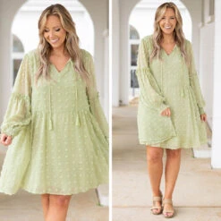 Blessed With The Best Dress, Sage -Deals Swish Tex Store 1 f0d58821 76cb 418d b80c 28999bfd4bbe