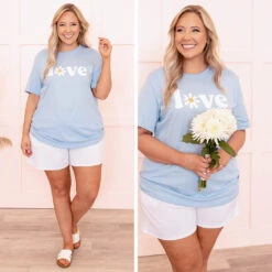 Flower Love Tee, Baby Blue 13 Flower Love Tee, Baby Blue -Deals Swish Tex Store 24 01906bcc d71b 4c84 b1d0 a1a47771e54d