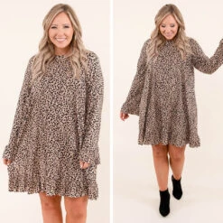 Hold On A Little Longer Dress, Taupe -Deals Swish Tex Store 2 1f8f8263 7cba 430d 86cf 0c2f89ba04e5