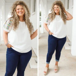 Embroidered With Love Top, White -Deals Swish Tex Store 2 4d6ce7af 2592 43d1 8d9e 8bab2466c7ef