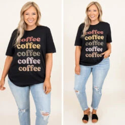 Coffee Lover Tee, Vintage Black -Deals Swish Tex Store 2 50b2dbef 688d 4cb3 a8c3 7cecae75c92f