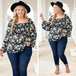 Busy Night Out Blouse, Black-Yellow -Deals Swish Tex Store 2 8c0964a7 6800 409a b30d 64b6c1c816c3