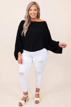Sweet Loyalty Top, Black -Deals Swish Tex Store 3 19 2937