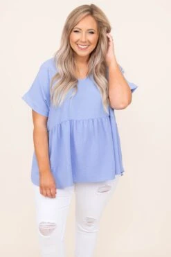 Staying Safe Top, Blue