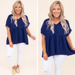 Wide Eyed Gaze Top, Royal Blue -Deals Swish Tex Store 3.16 7 e27001bb 449c 4250 bbe1 33ed0012f444