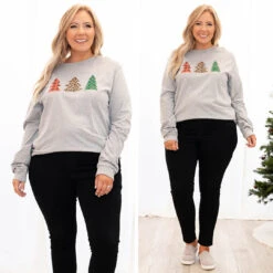 Holiday Trees Tee, Heather Gray -Deals Swish Tex Store 31 e4f38ff9 13f3 4670 bc1c 2938ef33dd29