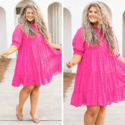Be My Guide Dress, Hot Pink -Deals Swish Tex Store 3 0b0b55a1 04a0 4986 9e8e e77ec660e2ca