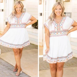 Chime In Dress, Ivory -Deals Swish Tex Store 3 270e8f28 afe5 493c a9e6 1e53de900e8f