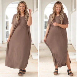 All Summer Long Maxi Dress, Mocha -Deals Swish Tex Store 4 07175592 b92d 4803 8076 8b1be9228271