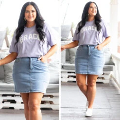 Call Me Grace Tee, Dark Lavender -Deals Swish Tex Store 4 6c2a8043 0d0f 4c54 9a43 95f19ef13f3e