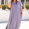 Crossroad Ahead Dress, Dusty Lavender -Deals Swish Tex Store 5E1A1463 Edit