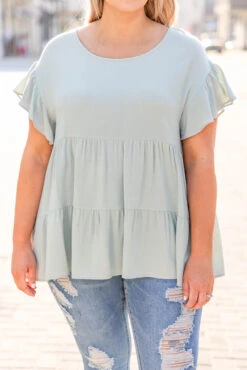 Jumping For Joy Top, Sage -Deals Swish Tex Store 5E1A2151 Edit 746c9b85 9c11 4d2e a891 0949940ddfb3