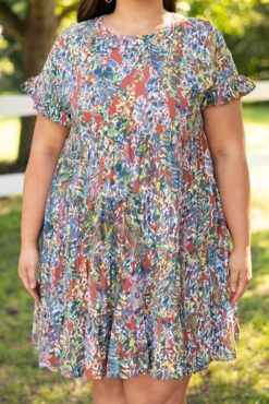 Garden District Dress, Rust Multi -Deals Swish Tex Store 5E1A2672 Edit 4960a807 0bf8 4683 8517 982778cd0920