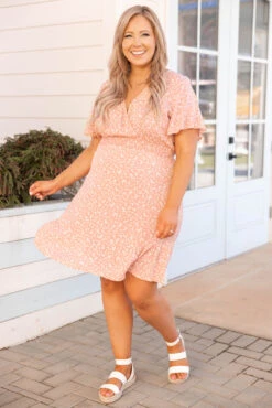 Lost And Wandering Dress, Pink -Deals Swish Tex Store 5E1A6590