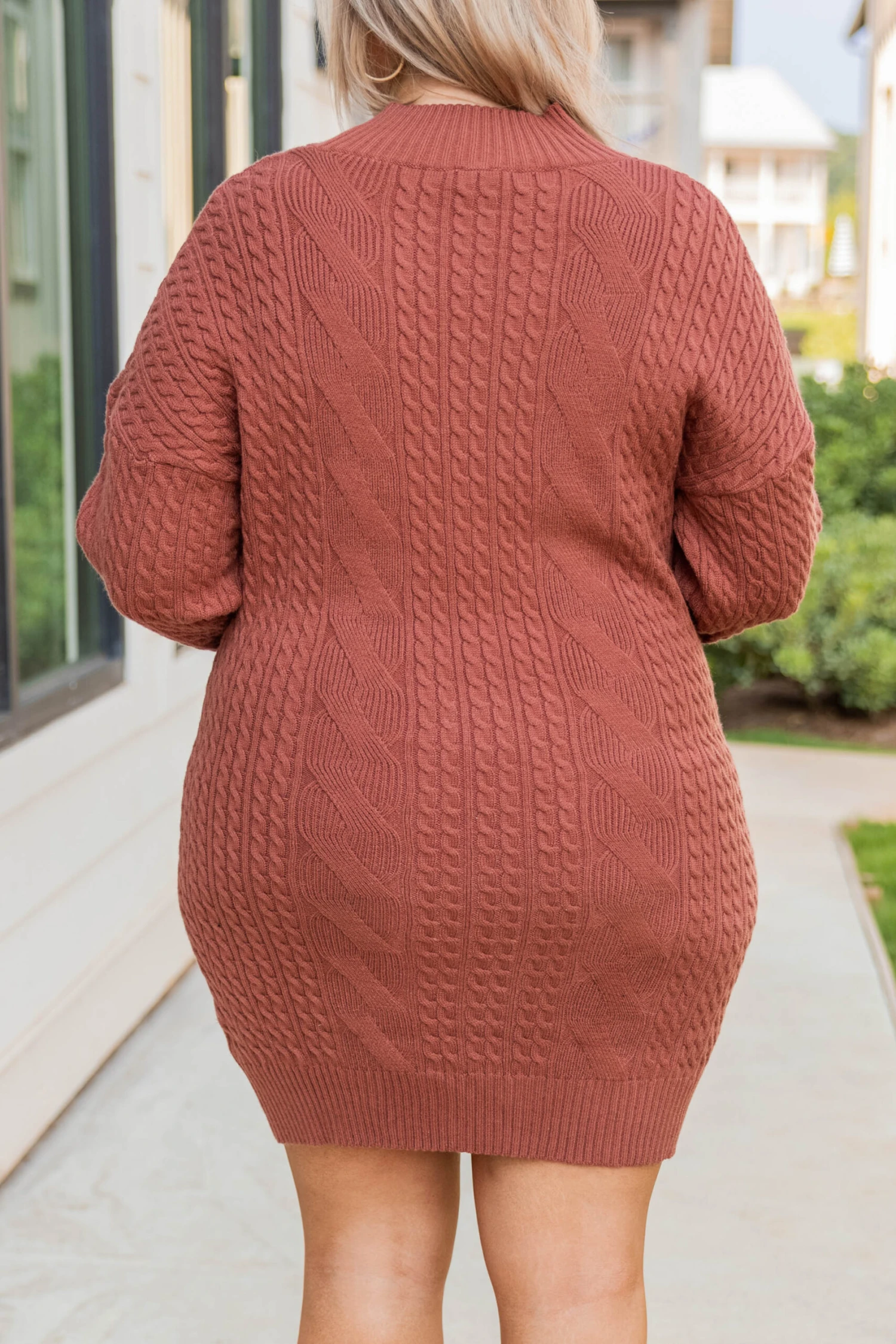 Naughty Or Spice Dress, Red Bean 7 Naughty Or Spice Dress, Red Bean - Image 5