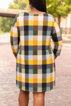 Classy Looks Only Dress, Mustard Combo -Deals Swish Tex Store 5E1A9650 35458221 0e49 4055 ab3d 5105c0fc66c8