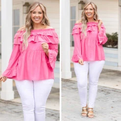 Tell Me Tell Me Top, Fuchsia -Deals Swish Tex Store 6 a76e9d8c 8e06 4970 92c0 04dba596d5c1