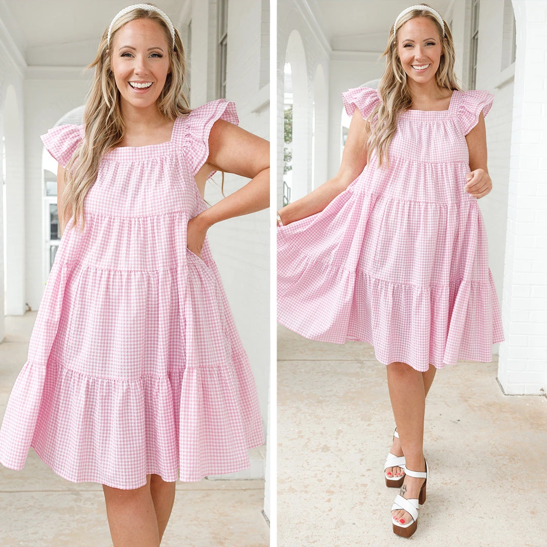 Sweet Talks Dress, Pink 8 Sweet Talks Dress, Pink - Image 6