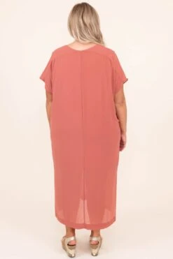 Spread The Shine Dress, Salmon -Deals Swish Tex Store 7 1 11936