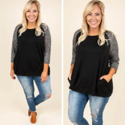 Chilly Afternoons Top, Black 11 Chilly Afternoons Top, Black -Deals Swish Tex Store 7.30 7
