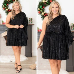 New Year's Eve Night Out Dress, Black -Deals Swish Tex Store 7 b620cacb dea7 4e08 8b1d 608e36e771ac
