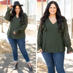 Fresh Outlook Top, Olive -Deals Swish Tex Store 7 f0d9b533 bc47 4fd2 8ed5 e9c46693faa3