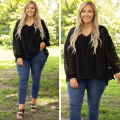 Love Is Catching Blouse, Black -Deals Swish Tex Store 7 f5f9265c c51d 4989 97ae 4b1a41853fe7