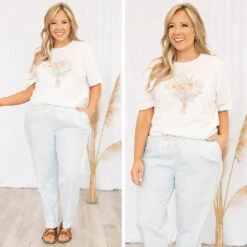 Madly In Love Tee, Vintage White -Deals Swish Tex Store 8 0bb1b506 8cb5 40dd a315 6dda14a43bde