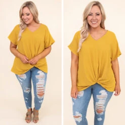 Hiding My Heart Blouse, Mustard -Deals Swish Tex Store 9 23e5121a 2c2f 4419 aa76 f102f5a21761