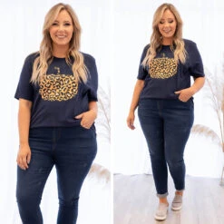 Fierce Pumpkin Tee, Navy -Deals Swish Tex Store 9 e110874d 45ab 4514 844d 950480eb6cd7