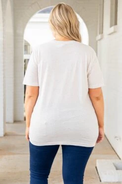 A Is For Apple Tee, Oatmeal Triblend -Deals Swish Tex Store AIsForAppleTee OatmealTriblend 5224