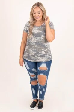 A New Habit Top, Olive -Deals Swish Tex Store ANewHabitTop Olive 9848